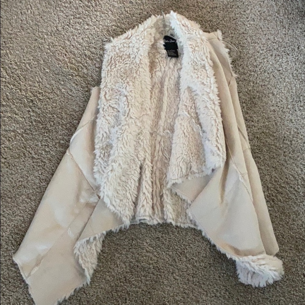 Suede/ Fur Vest